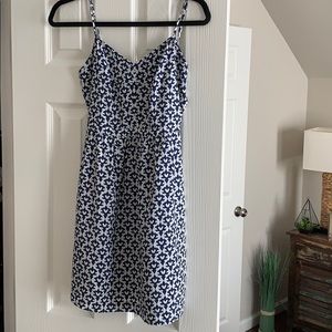 J crew patterned dress